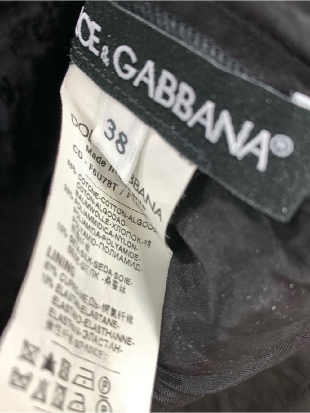 Dolce & Gabbana Floral lace y2k goth mini dress blouse - Picture 5 of 7